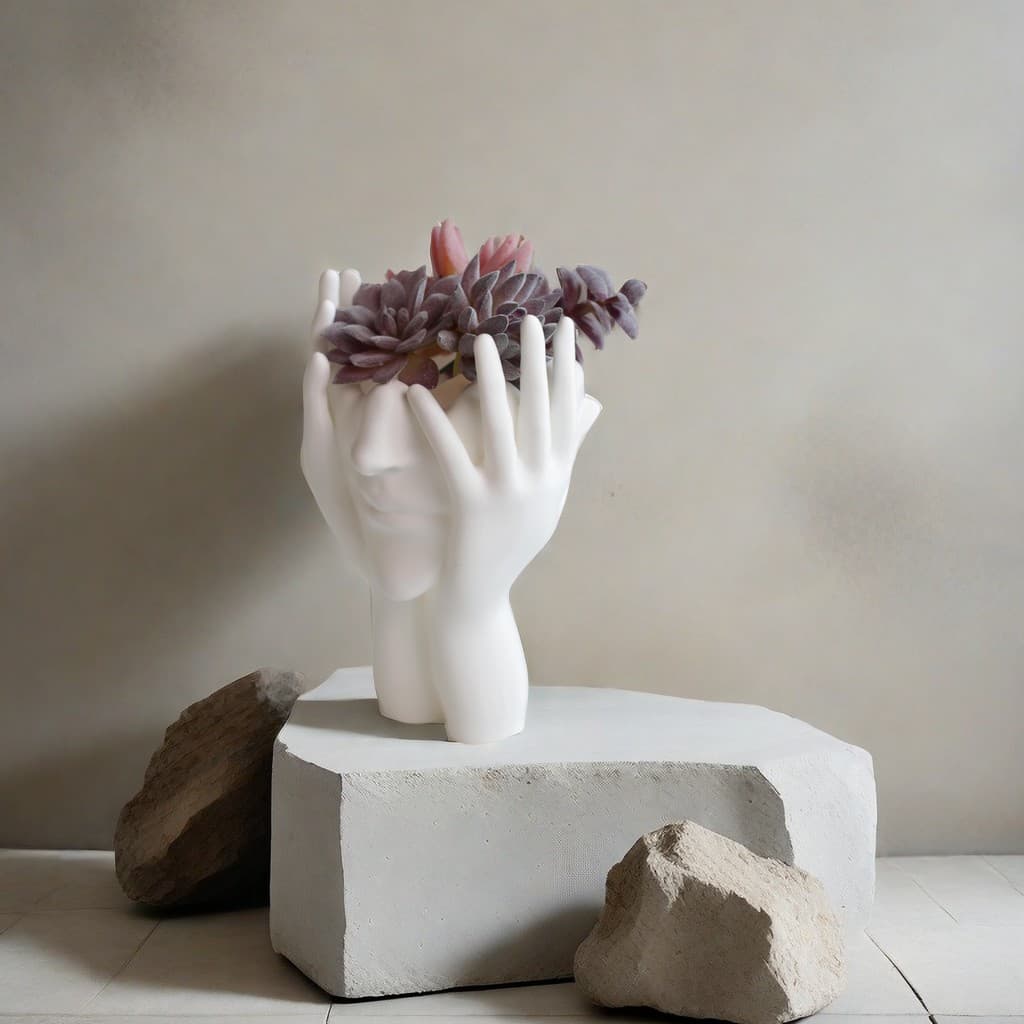 Artistic Portrait Vase